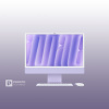 Моноблок Apple iMac 4.5K 24" (M4, 10C CPU, 10C GPU, 2024) 16 ГБ, 256 ГБ SSD, Purple MWV63